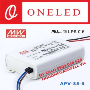 Bộ Nguồn Meanwell APV-35-5 Bộ Nguồn Meanwell APV-35-5