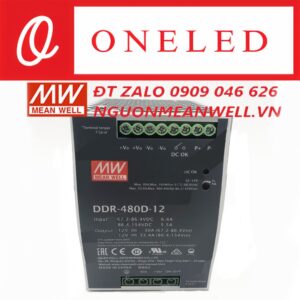 Bộ Nguồn Meanwell DDR-480D-12 Bộ Nguồn Meanwell DDR-480D-12