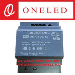 Bộ Nguồn Meanwell DDR-60L-12 Bộ Nguồn Meanwell DDR-60L-12
