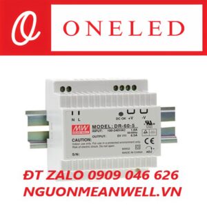 Bộ Nguồn Meanwell DR-60-5 Bộ Nguồn Meanwell DR-60-5