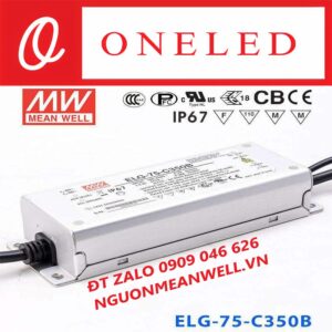 Bộ Nguồn Meanwell ELG-75-C350B