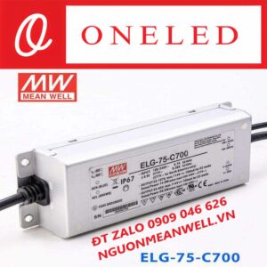 Bộ Nguồn Meanwell ELG-75-C700 Bộ Nguồn Meanwell ELG-75-C700