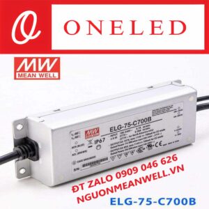 Bộ Nguồn Meanwell ELG-75-C700B Bộ Nguồn Meanwell ELG-75-C700B