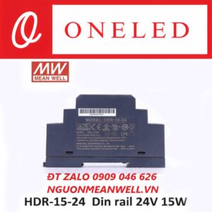Bộ Nguồn Meanwell HDR-15-24