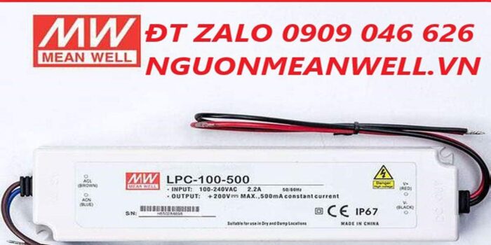 Bộ Nguồn Meanwell LPC-100-500