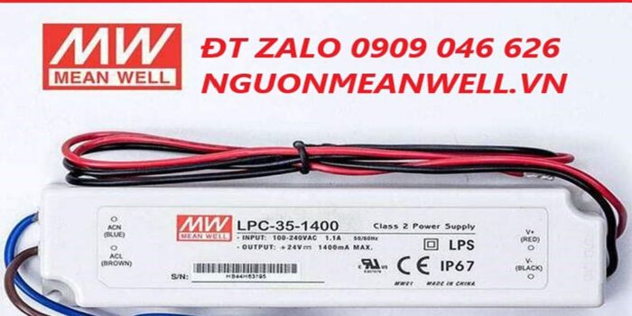 Bộ Nguồn Meanwell LPC-35-1400