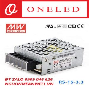 Bộ Nguồn Meanwell RS-15-3.3