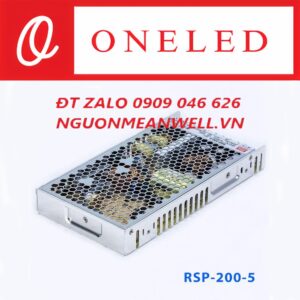 Bộ Nguồn Meanwell RSP-200-5 Bộ Nguồn Meanwell RSP-200-5