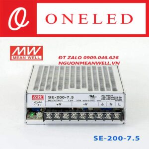 Bộ Nguồn Meanwell SE-200-7.5