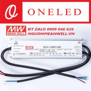 Bộ Nguồn Meanwell HLG-120H-54D Bộ Nguồn Meanwell HLG-120H-54D