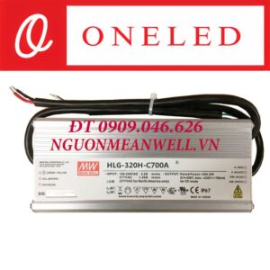 Bộ Nguồn Meanwell HLG-320H-C700A Bộ Nguồn Meanwell HLG-320H-C700A