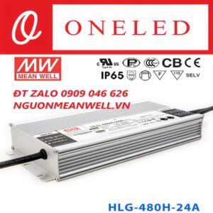 Bộ Nguồn Meanwell HLG-480H-24A Bộ Nguồn Meanwell HLG-480H-24A