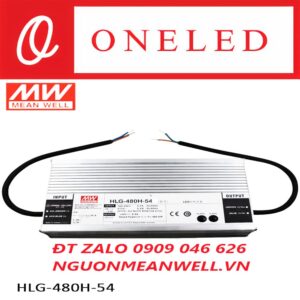 Bộ Nguồn Meanwell HLG-480H-54 Bộ Nguồn Meanwell HLG-480H-54