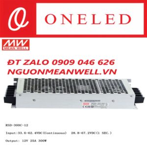 Bộ Nguồn Meanwell RSD-300C-12