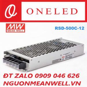 Bộ Nguồn Meanwell RSD-500C-12 Bộ Nguồn Meanwell RSD-500C-12