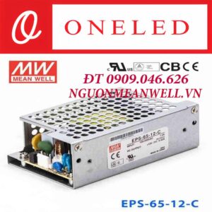 Bộ Nguồn Meanwell EPS-65-12-C Bộ Nguồn Meanwell EPS-65-12-C