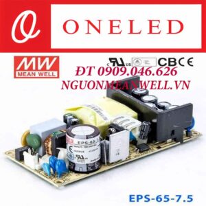 Bộ Nguồn Meanwell EPS-65-7.5 Bộ Nguồn Meanwell EPS-65-7.5