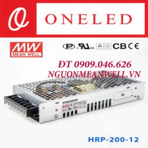 Bộ Nguồn Meanwell HRP-200-12