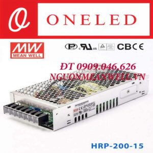 Bộ Nguồn Meanwell HRP-200-15